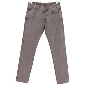 AG Adriano Goldschmied Men's Denim Jeans 32x33.5 Lavender Gray Straight Casual